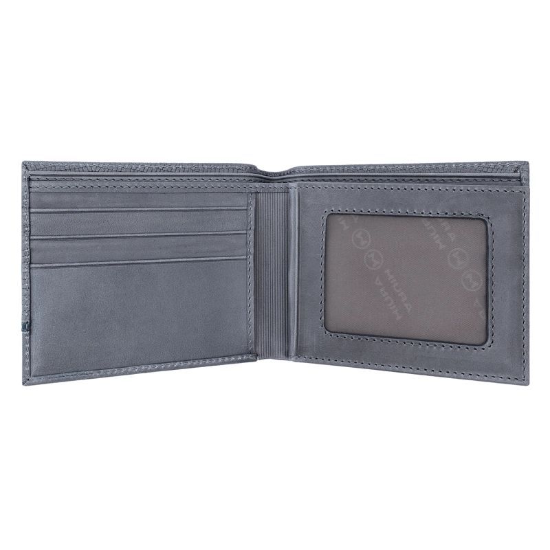 BILLETERA DE CUERO NATURAL MOD. BARTOLOMEO MIURA CON PROTECCIÓN RFID - 2