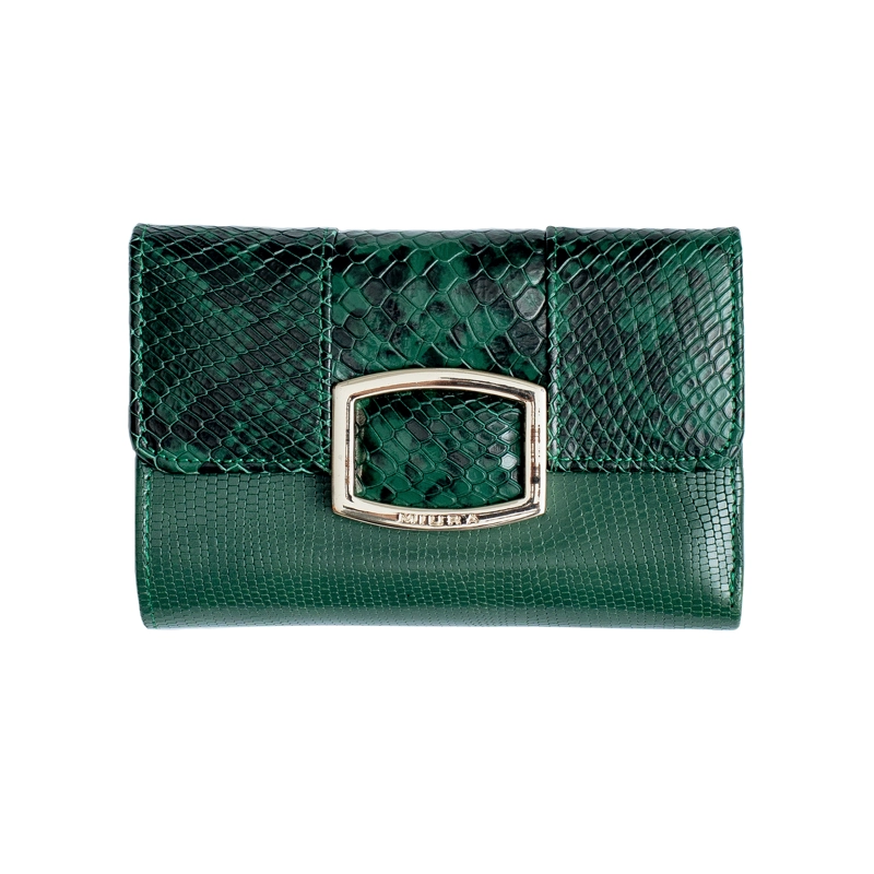 BILLETERA DE CUERO NATURAL MOD. ALINA MIURA CON PROTECCION RFID