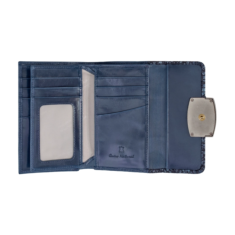 BILLETERA DE CUERO NATURAL MOD. ALINA MIURA CON PROTECCION RFID - 3