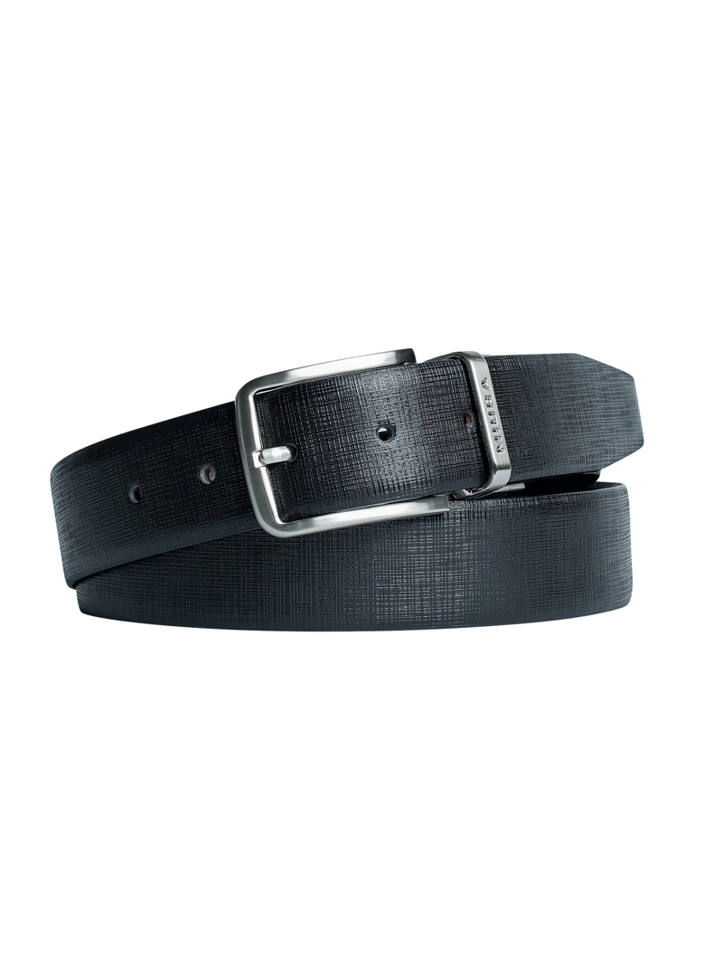 CINTURON DE CUERO HOMBRE MODELO IVO REVERSIBLE MIURA - 3