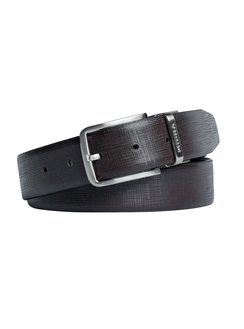 CINTURON DE CUERO HOMBRE MODELO IVO REVERSIBLE MIURA - 4