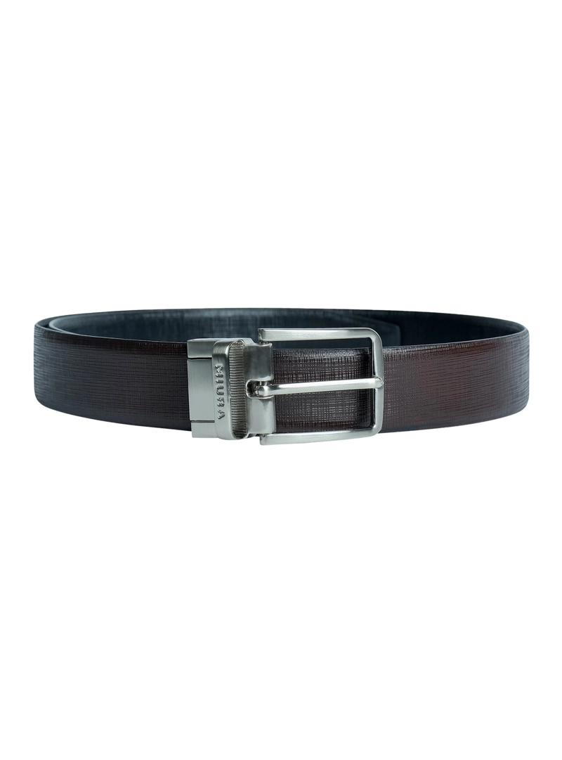 CINTURON DE CUERO HOMBRE MODELO IVO REVERSIBLE MIURA - 5