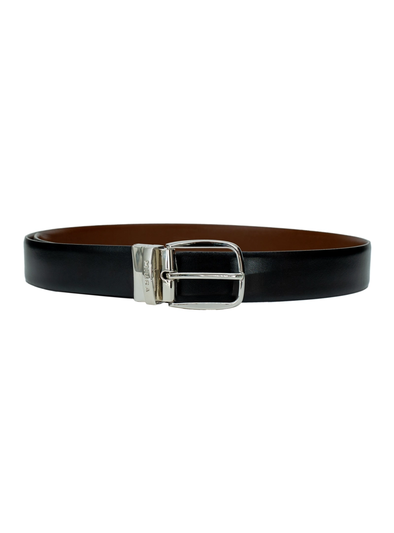 CINTURON DE CUERO HOMBRE MODELO ESTEFANO REVERSIBLE MIURA - 6