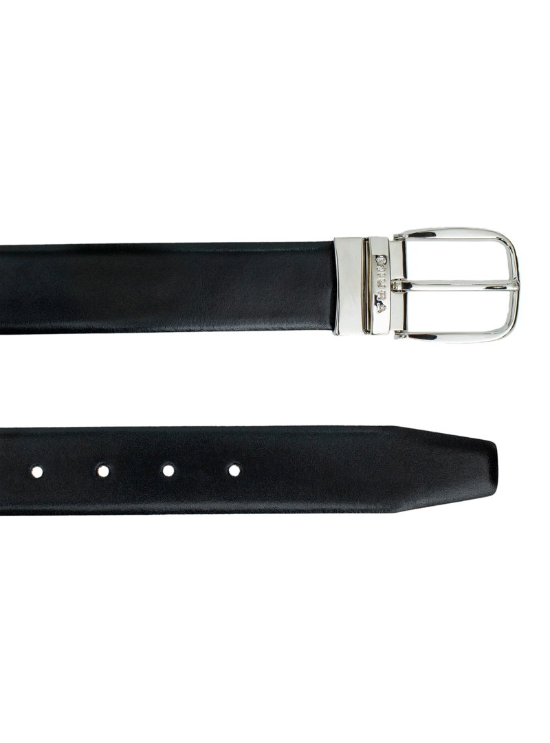 CINTURON DE CUERO HOMBRE MODELO ESTEFANO REVERSIBLE MIURA - 7