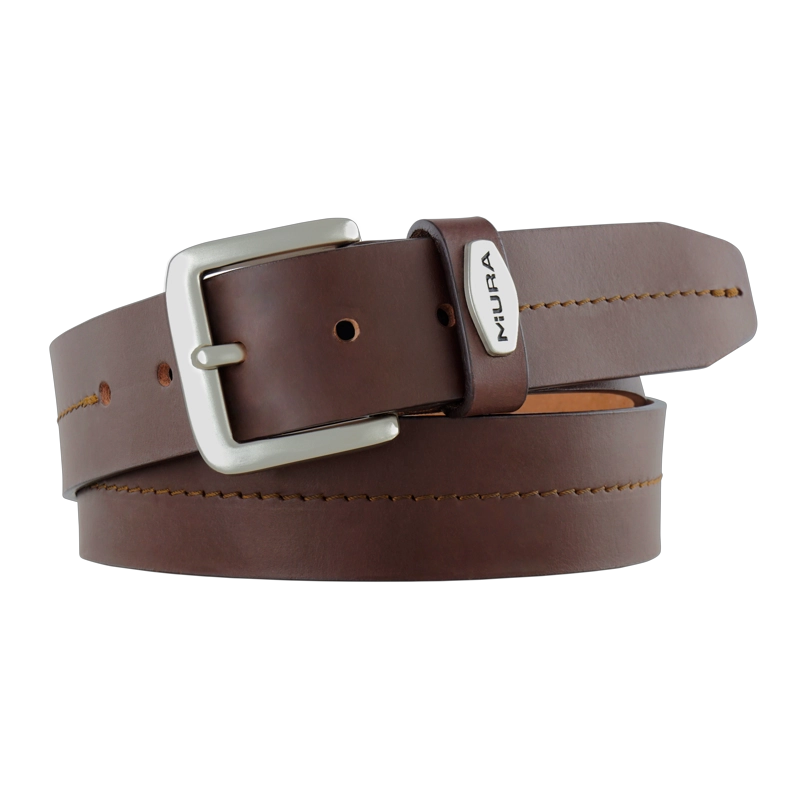CINTURON DE CUERO HOMBRE MODELO LEBRON MIURA - 1