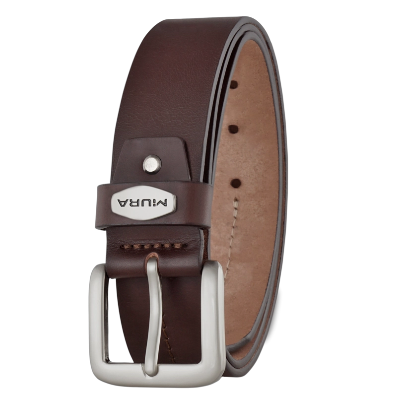 CINTURON DE CUERO HOMBRE MODELO LEBRON MIURA - 4