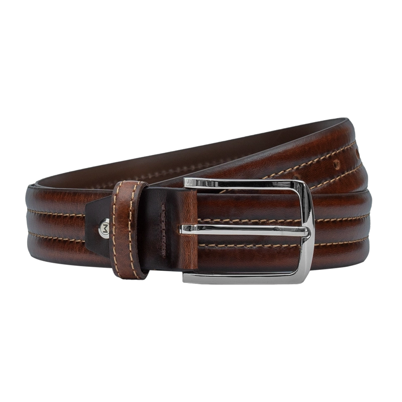 CINTURON DE CUERO HOMBRE MODELO SAVIO MIURA - 2