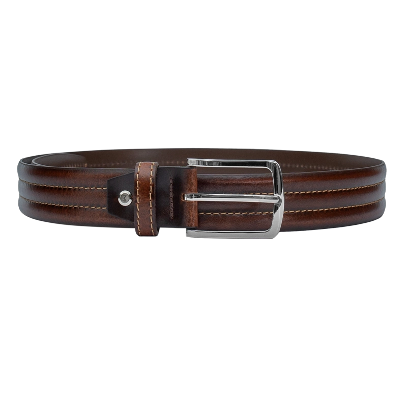 CINTURON DE CUERO HOMBRE MODELO SAVIO MIURA - 3