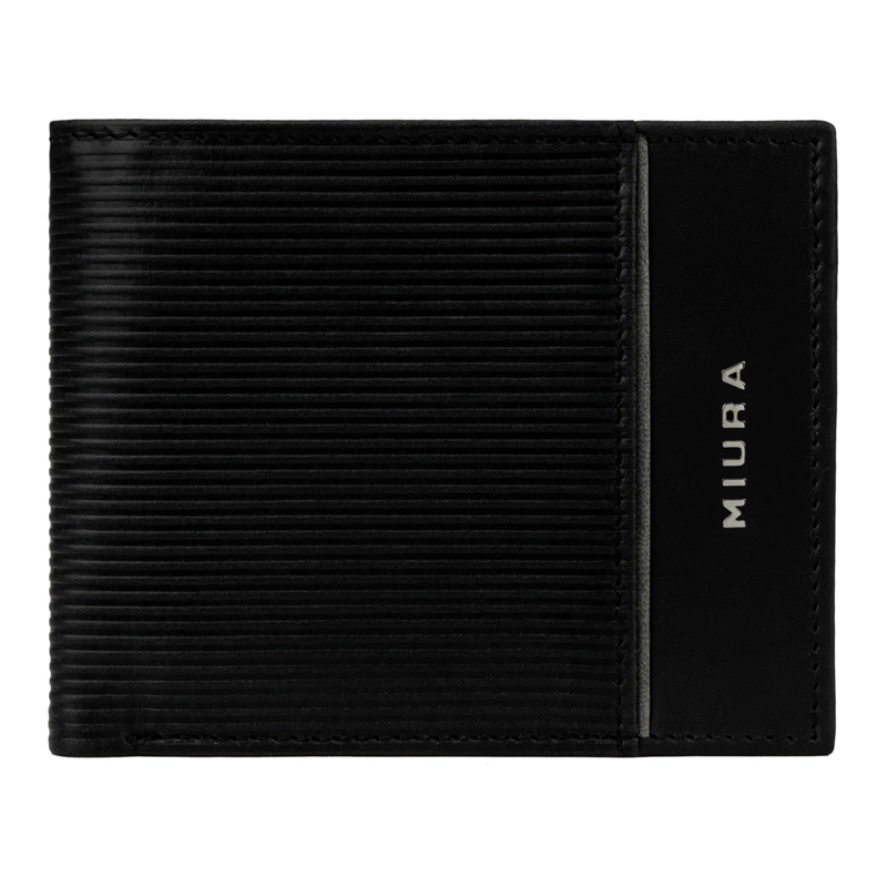 BILLETERA DE CUERO NATURAL MOD. HÉCTOR MIURA CON PROTECCION RFID - 1