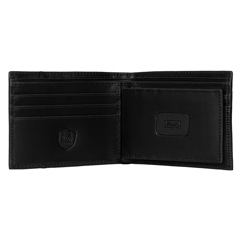BILLETERA DE CUERO NATURAL MOD. HÉCTOR MIURA CON PROTECCION RFID - 2
