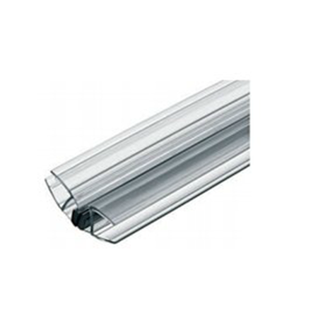 BURLETE RIGIDO FRONTAL IMANTADO, ESPESOR VIDRIO 8MM 2,2 MT - 1