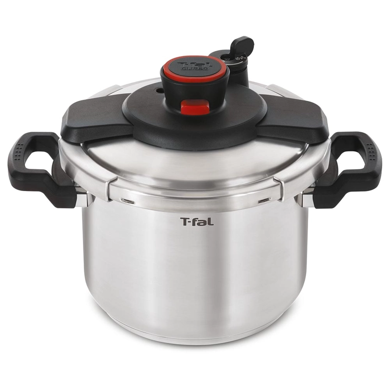 OLLA A PRESION CLIPSO ACERO INOXIDABLE 7,6 LTS. TEFAL - 1