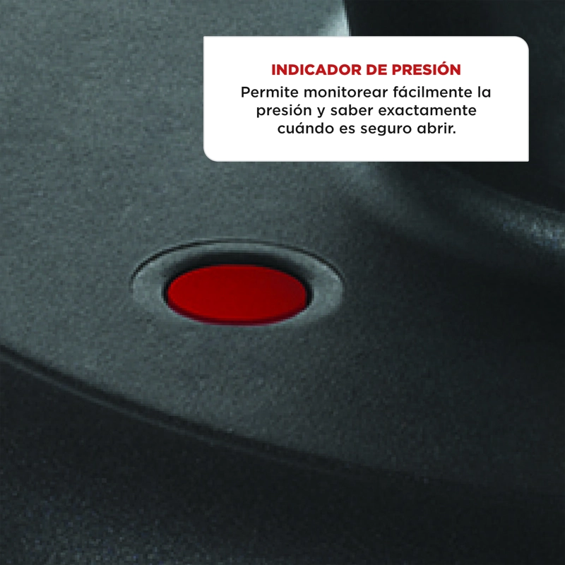 OLLA A PRESION CLIPSO ACERO INOXIDABLE 7,6 LTS. TEFAL - 7