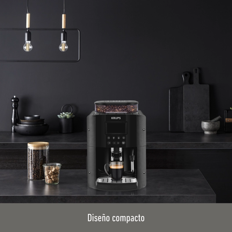 CAFETERA KRUPS SUPER AUTOMÁTICA ESPRESSO FULL AUTO DISPLAY - 3