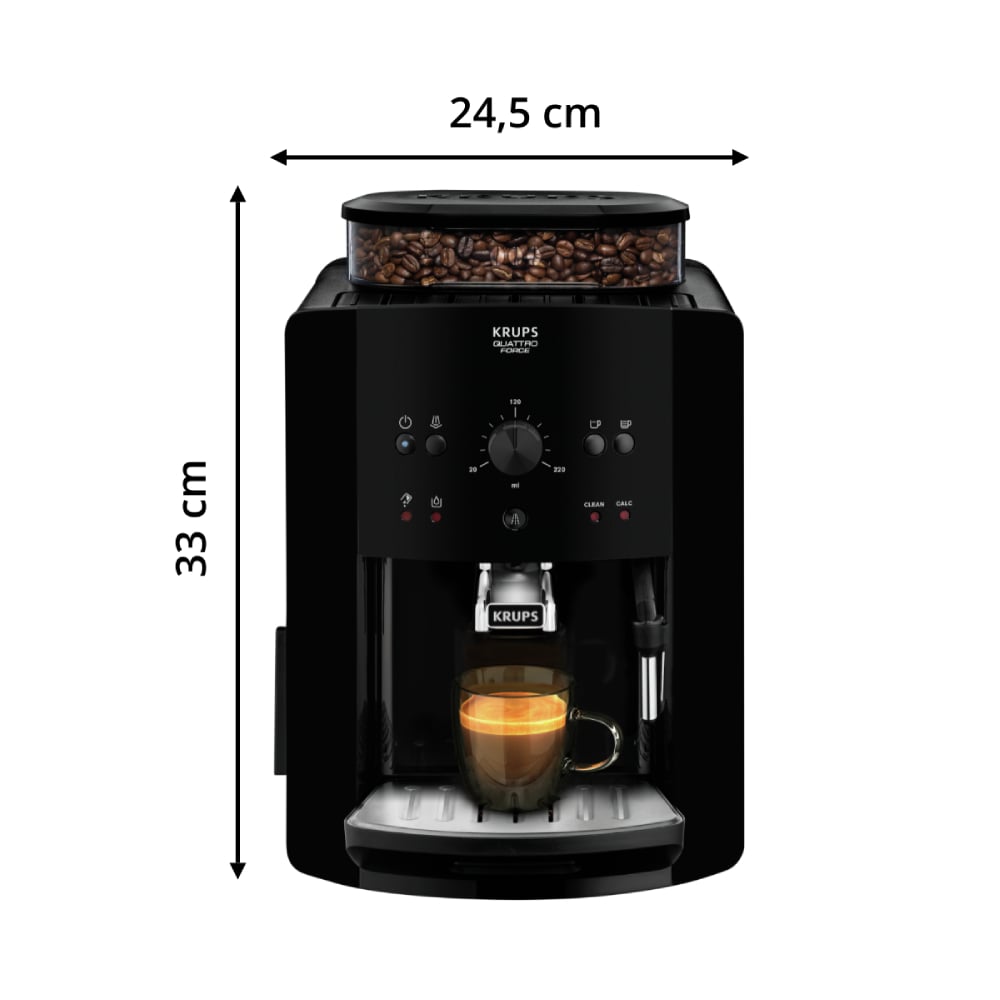 CAFETERA KRUPS SUPER AUTOMÁTICA ESPRESSO FULL AUTO - 7