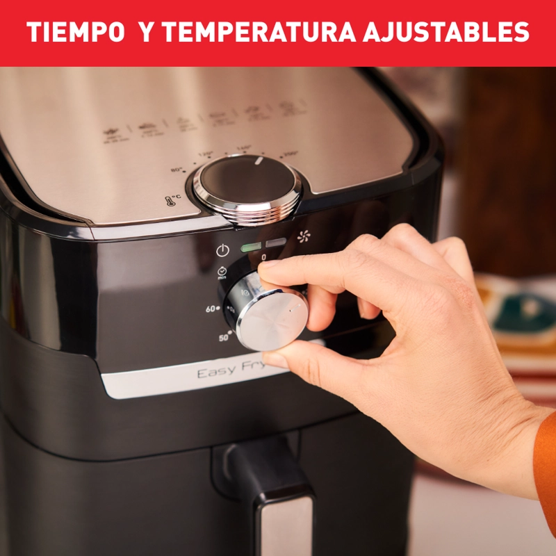 FREIDORA DE AIRE EASY FRY & GRILL 4,2L MECANICA MOULINEX - 4