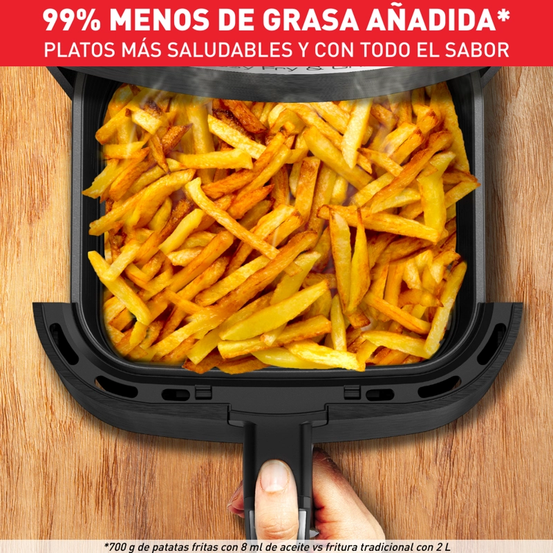 FREIDORA DE AIRE EASY FRY & GRILL 4,2L MECANICA MOULINEX - 7