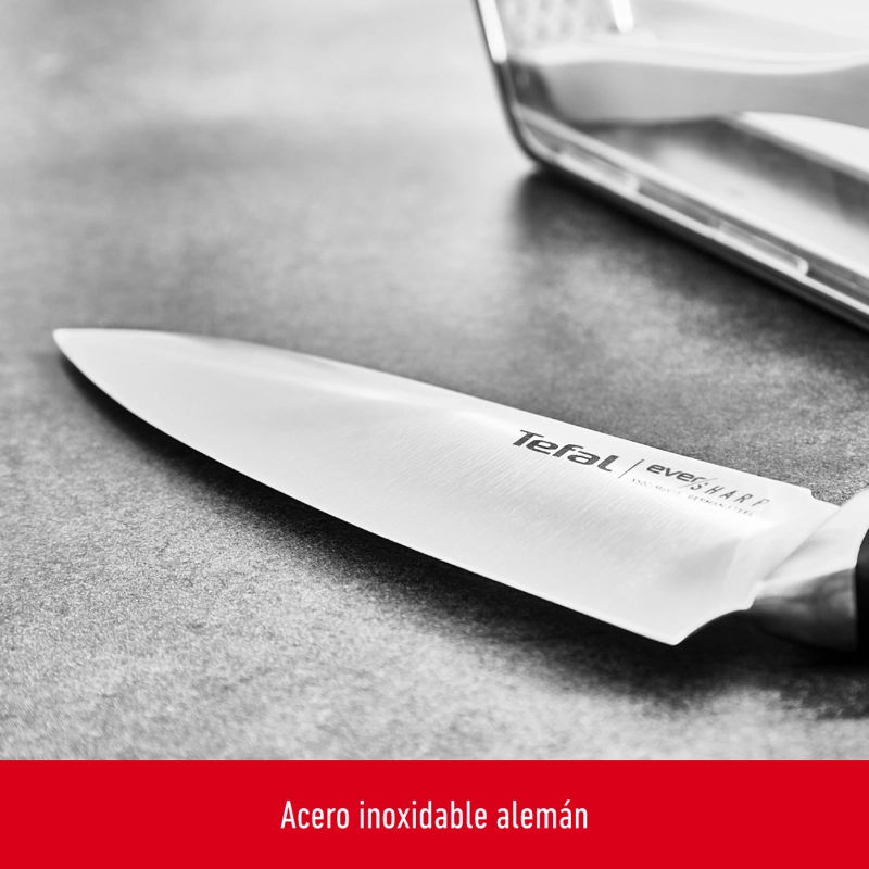 EVERSHARP CUCHILLO CON AFILADOR TEFAL - 4