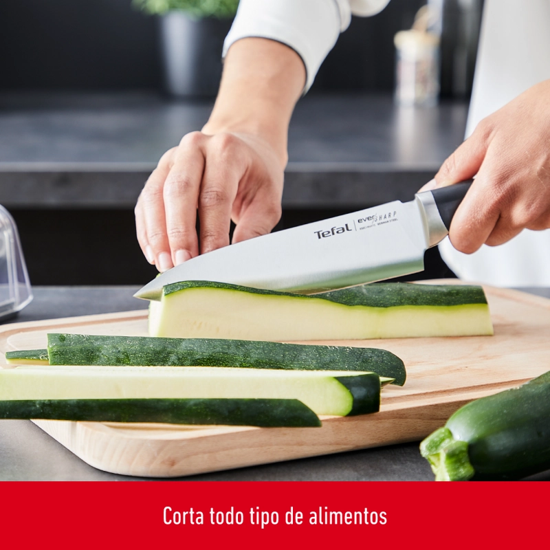 EVERSHARP CUCHILLO CON AFILADOR TEFAL - 6
