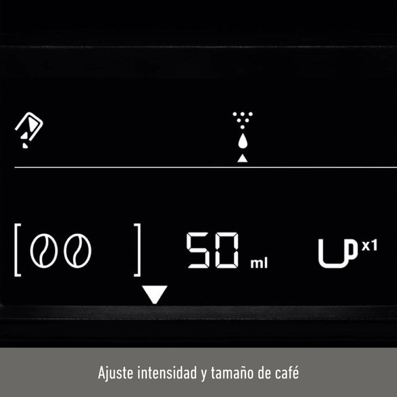 CAFETERA KRUPS SUPER AUTOMÁTICA ESPRESSO FULL AUTO DISPLAY ROJA + LECHERO - 7