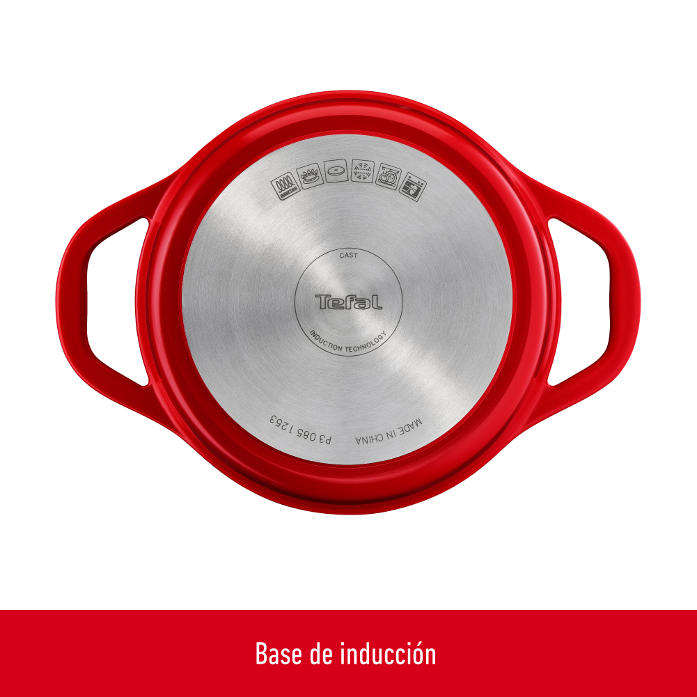OLLA COCOTTE 24CM ROJA TEFAL - 7