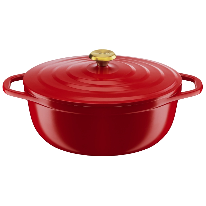 COCOTTE OVALADA 30X23CM ROJA TEFAL - 1