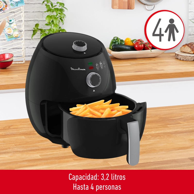 FREIDORA DE AIRE ESSENTIAL MECANICA 3,2L MOULINEX - 3