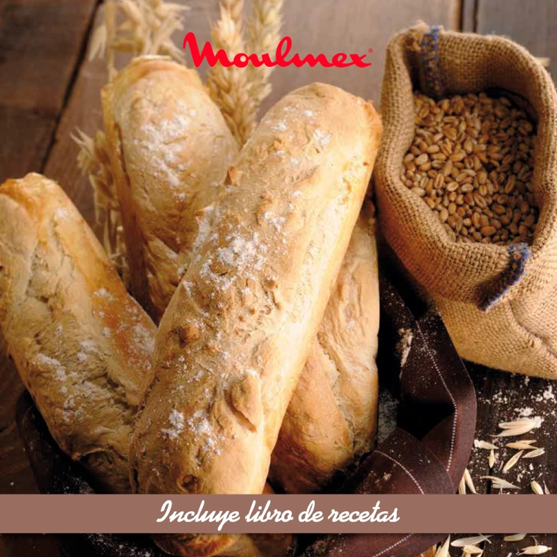 MAQUINA DE PAN BAGUETTE MOULINEX - 7
