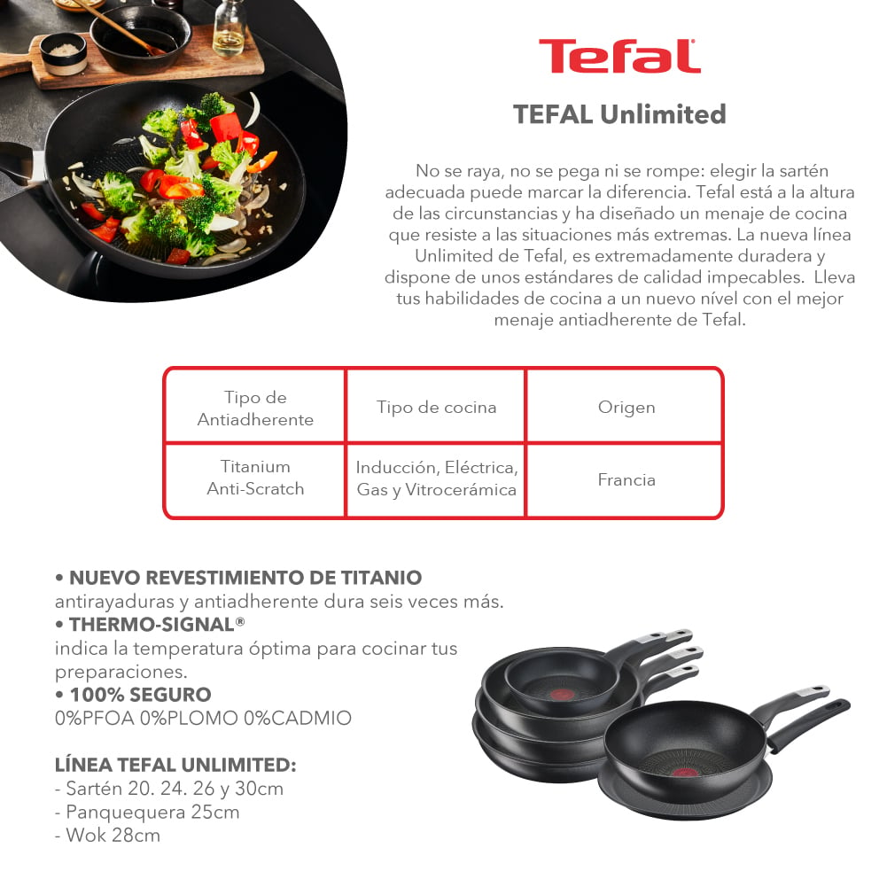 PANQUEQUERA 25 CM UNLIMITED TEFAL - 9