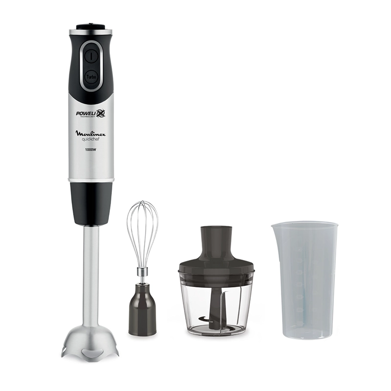 BATIDORA MOULINEX 1000 W INMERSIÓN 3 EN 1 QUICKCHEF