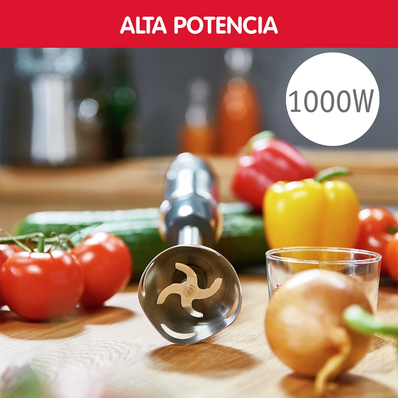BATIDORA MOULINEX 1000 W INMERSIÓN 3 EN 1 QUICKCHEF - 3