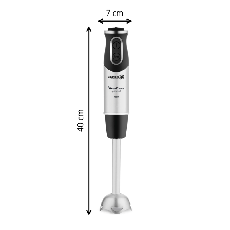 BATIDORA MOULINEX 1000 W INMERSIÓN 3 EN 1 QUICKCHEF - 7