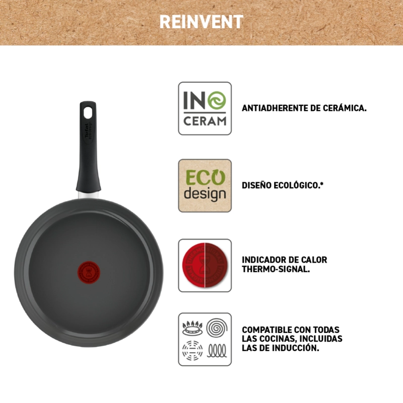 SARTE N 20 REINVENT CERAMICA TEFAL - 7