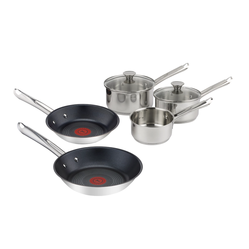 BATERIA DE COCINA ACERO INOXIDABLE ELEMENTARY 7 PCS TEFAL - 6