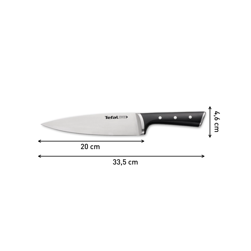 CUCHILLO CHEF 20CM ICE FORCE TEFAL - 7