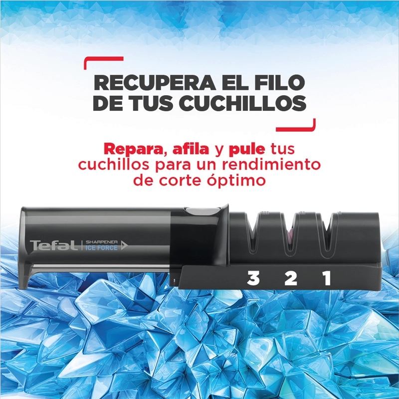 AFILADOR 12,5X5,9 CM ICE FORCE TEFAL - 2