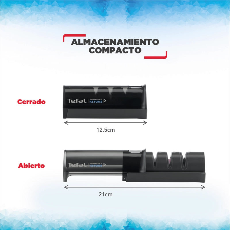 AFILADOR 12,5X5,9 CM ICE FORCE TEFAL - 5