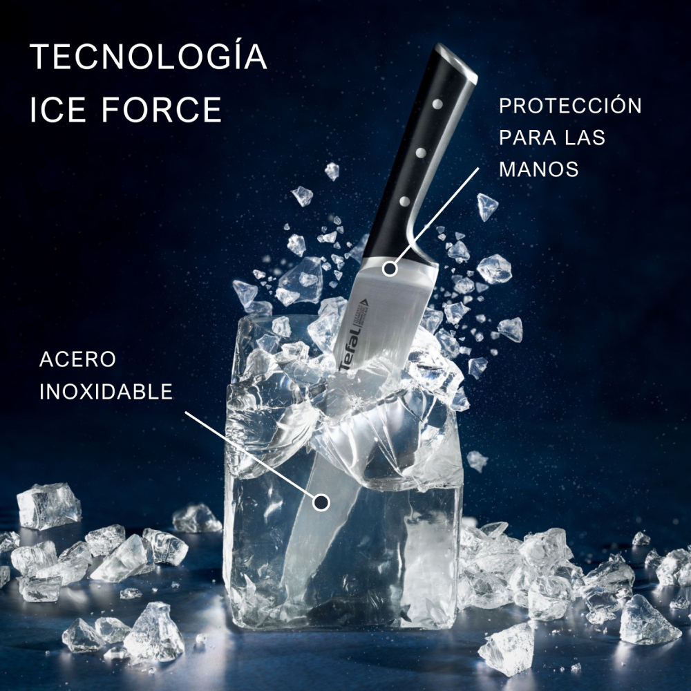 CUCHILLO PAN 20CM ICE FORCE TEFAL - 2