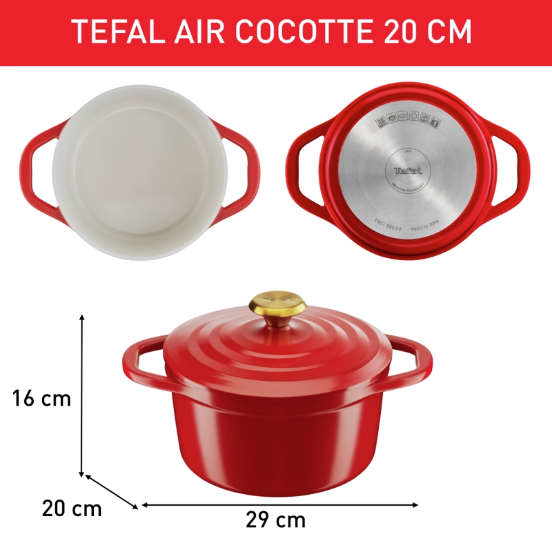 SARTE N 20 CM ALUMINIO SUPER COOK TEFAL - 8