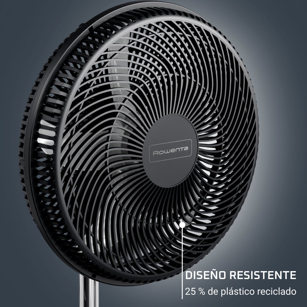 VENTILADOR PEDESTAL TURBO ESSENTIAL 15'' 40W ROWENTA - 7