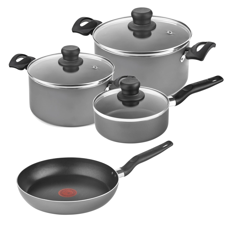 BATERIA DE COCINA ANTIADHERENTE TALENT 7 PIEZAS TEFAL - 1