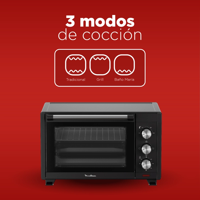 HORNO ELECTRICO MOULINEX 28L 1600W MOULINEX - 5