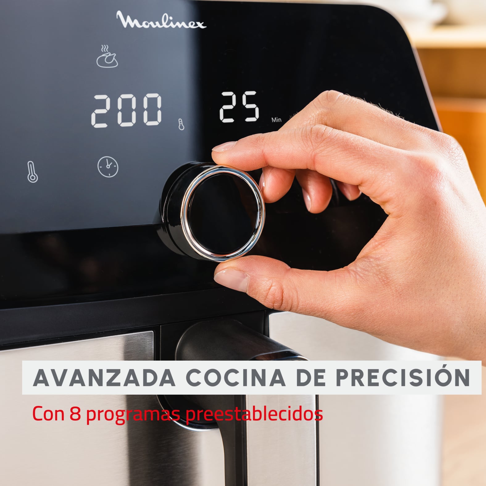 FREIDORA DE AIRE EASY FRY MEGA 7,5L MOULINEX - 3