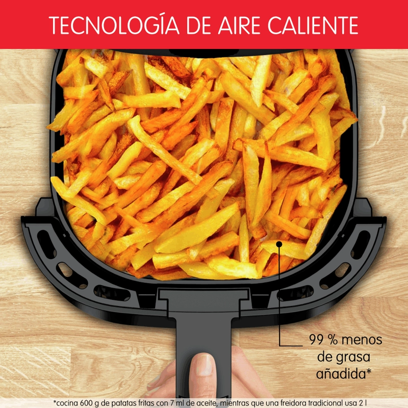 FREIDORA DE AIRE EASY FRY ESSENTIAL MECANICA 3,5L MOULINEX - 3