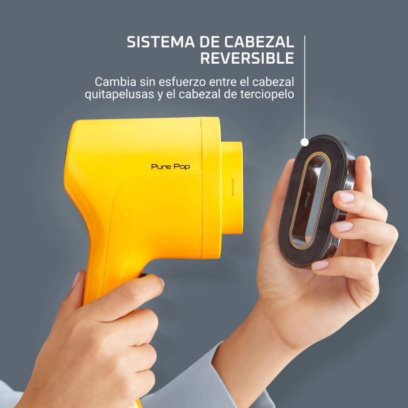 VAPORIZADOR PRENDAS MANUAL PURE POP AMARILLO  ROWENTA - 3