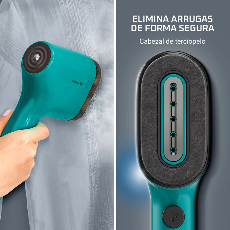 VAPORIZADOR PRENDAS MANUAL PURE POP VERDE  ROWENTA - 3