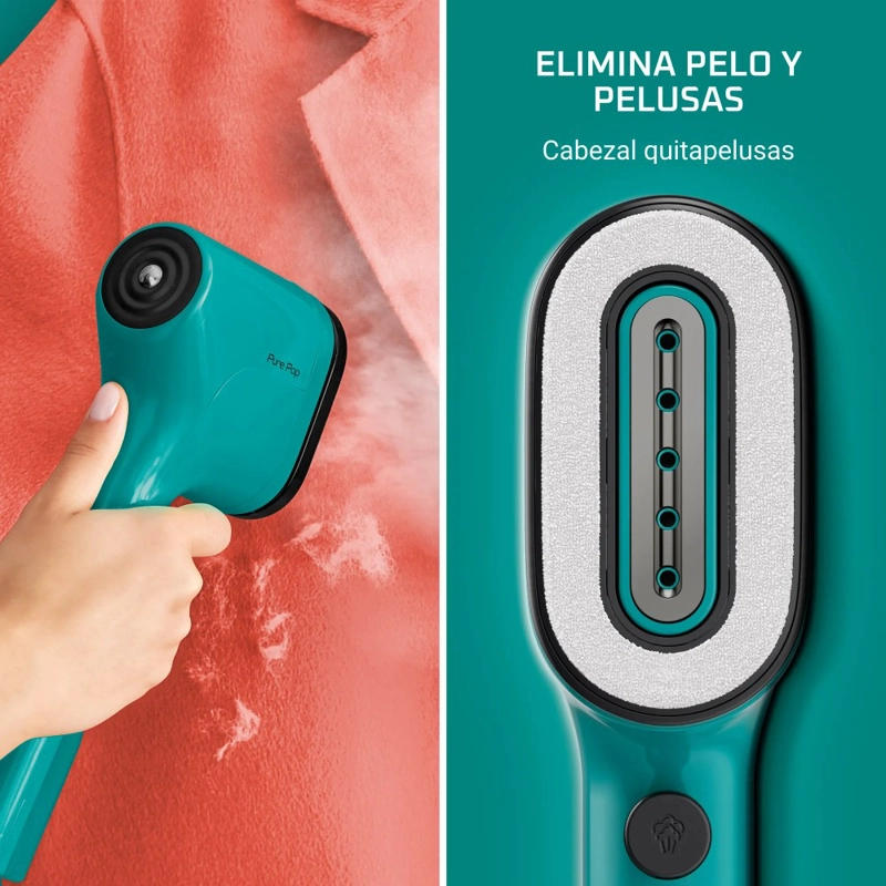VAPORIZADOR PRENDAS MANUAL PURE POP VERDE  ROWENTA - 6