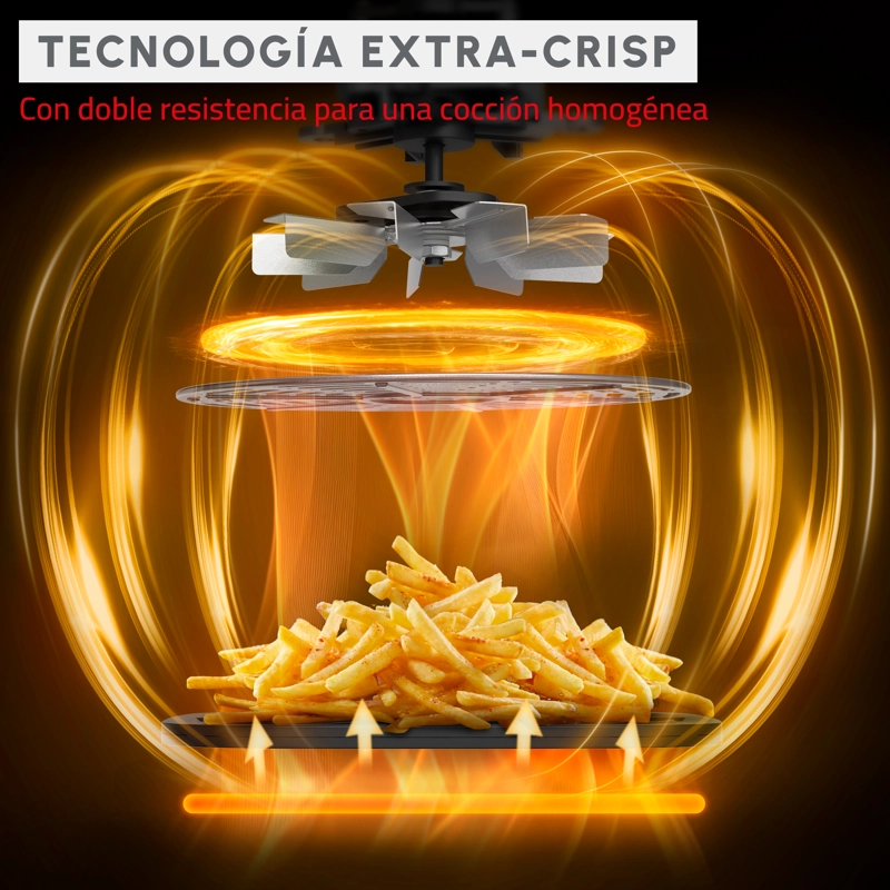 FREIDORA DE AIRE EASY FRY XL SURFACE 4L MOULINEX - 3
