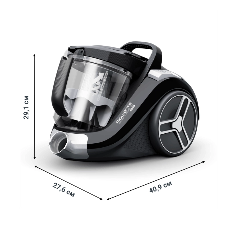 ASPIRADORA TRINEO CICLONICA COMPACT POWER XXL 2,5L ROWENTA - 8
