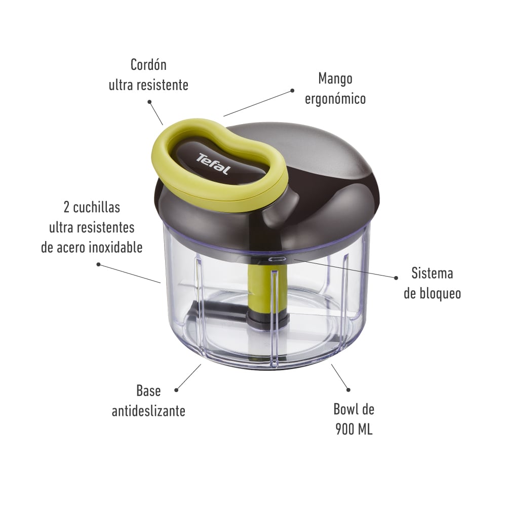 PICADORA MANUAL 5-SECOND CHOPPER TEFAL - 6